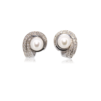 Orecchini Idee Preziose dal 1987 Donna in Oro bianco Perla IP.OK18B/5P - IP.OK18B/5P